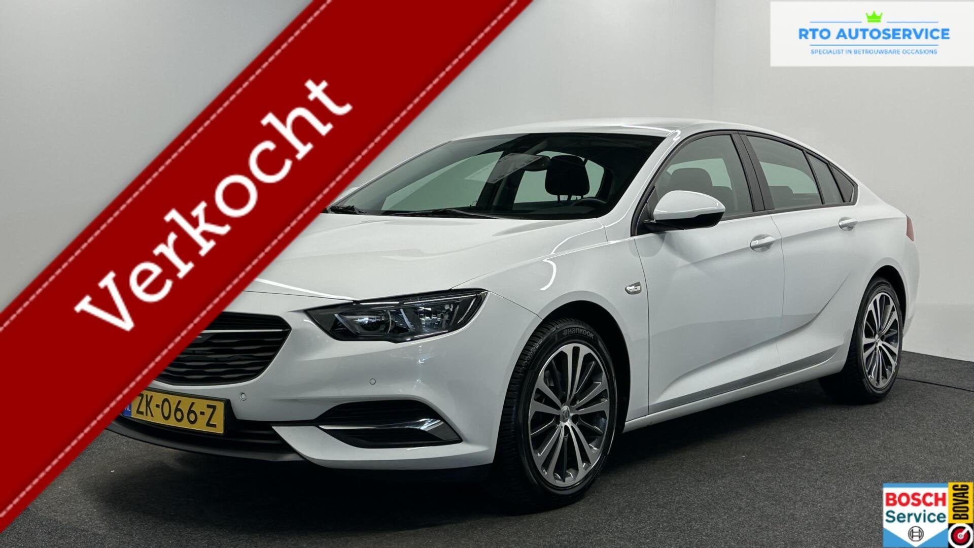 Opel Insignia Grand Sport 1.5 Turbo Edition TREKHAAK ECC NAV, Voorwielaandrijving, Stof, Gebruikt, 4 cilinders
