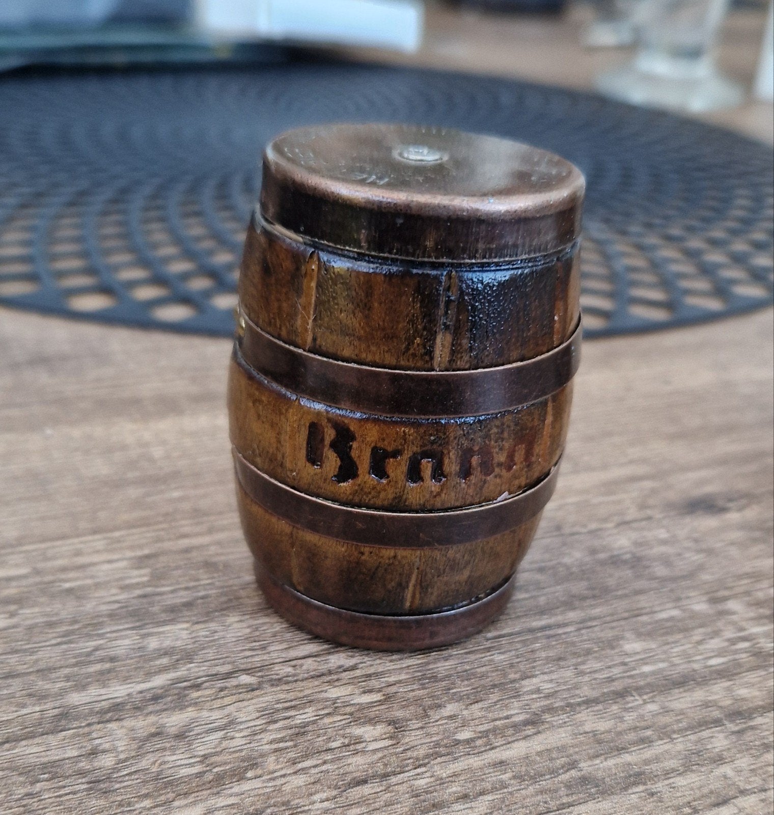 Vintage Brand Bier Flesopener - Houten Biervat Design, Ophalen