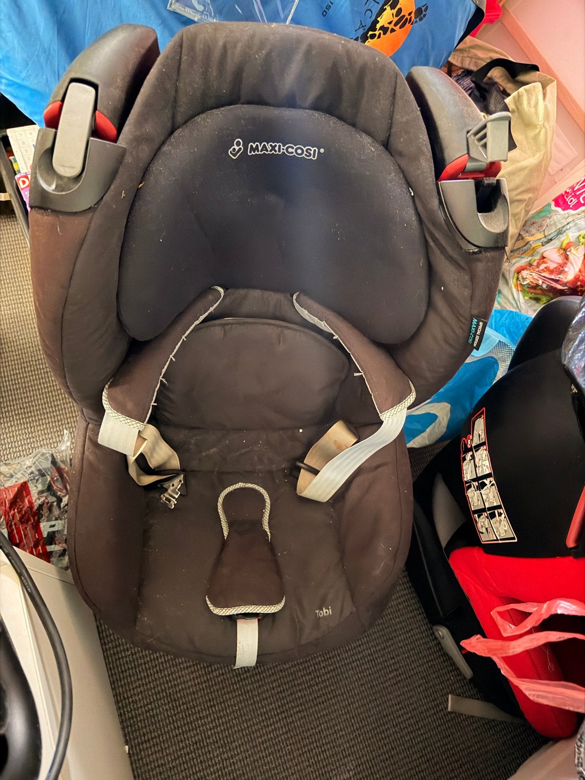 Maxi-Cosi Tobi autostoel - Verkleurd en gebruikssporen, Kinderen en Baby's, Ophalen, Gebruikt, 9 t/m 18 kg, Maxi-Cosi