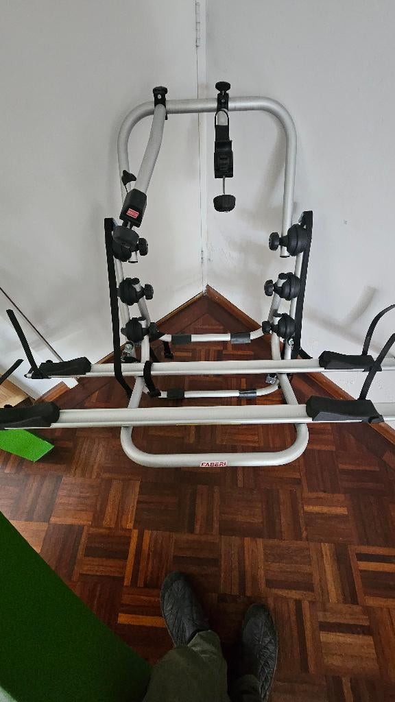 Fietsdrager Fabbri OK 2  tot 45Kg o.a. voor Kia E-Niro, Ophalen, Zo goed als nieuw, 2 fietsen, Trekhaakdrager