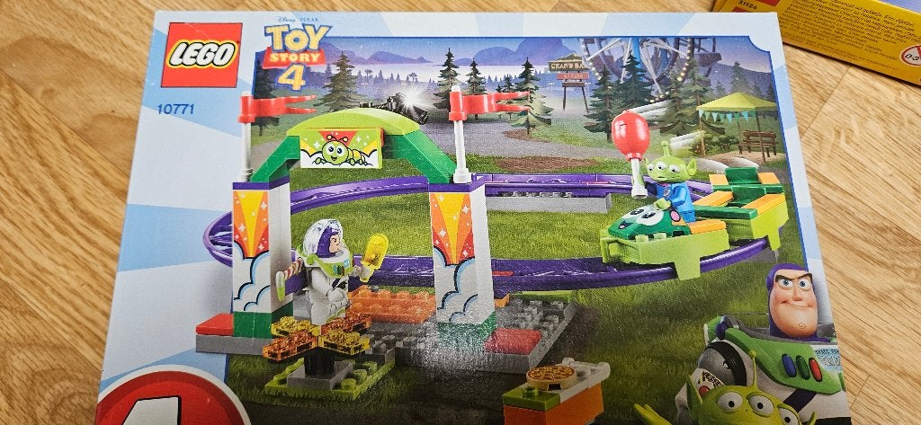 LEGO 4+ Toy Story 4 Kermis Achtbaan - 10771, Kinderen en Baby's, Lego, Nieuw, Ophalen of Verzenden, Disney