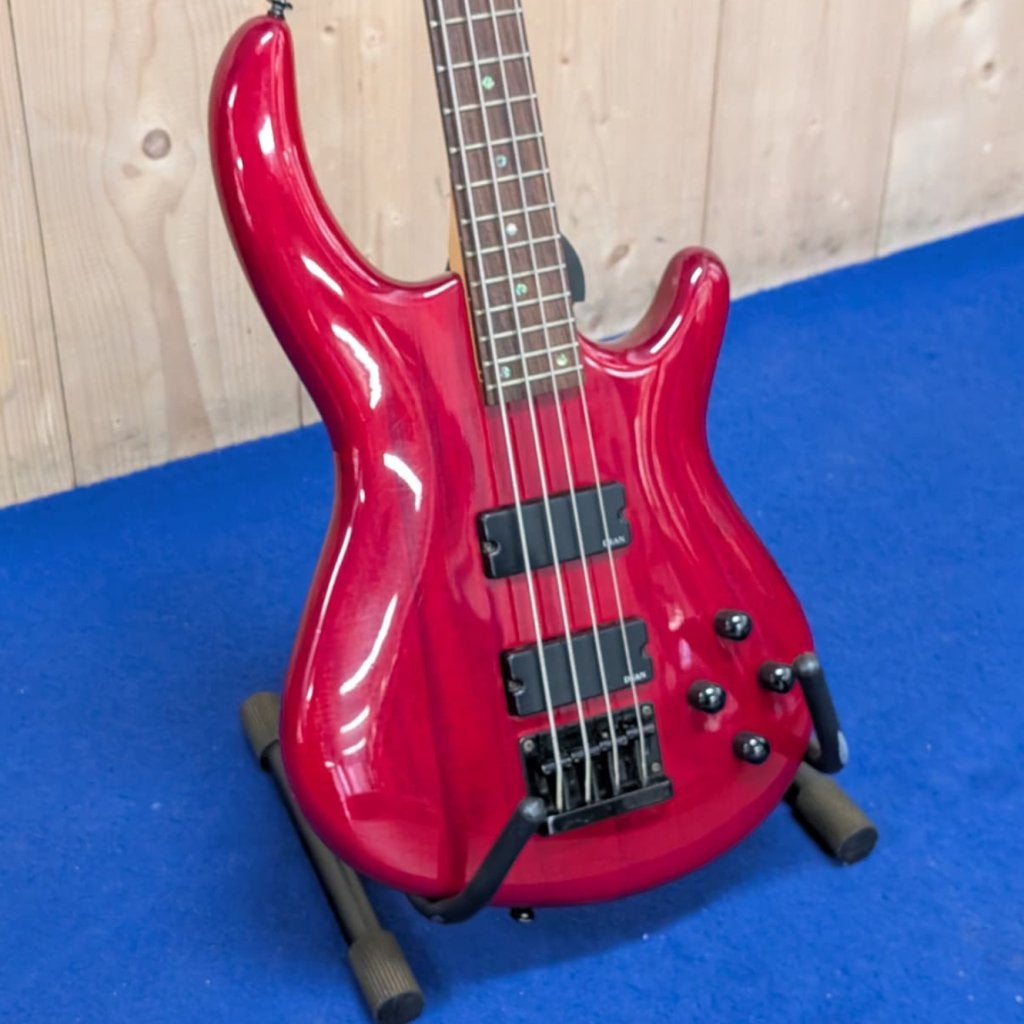 Dean Edge 4 dieprood basgitaar elektrisch - Met garantie, Flex Ltd., Zo goed als nieuw, https://flex.com/contact-us, Nobelstraat 10, 5807 GA Oostrum LB, Limburg, Nederland