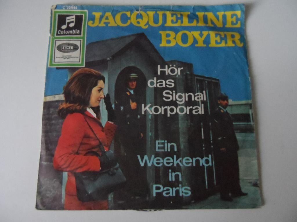 Jacqueline Boyer - Hor das Signal Korporal, Gebruikt, 7 inch, Single, Ophalen of Verzenden