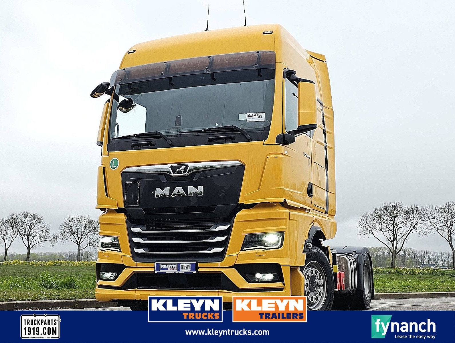 M.A.N. 18.470 TGX euro 6d, Auto's, Automaat, Euro 6, MAN, Geel