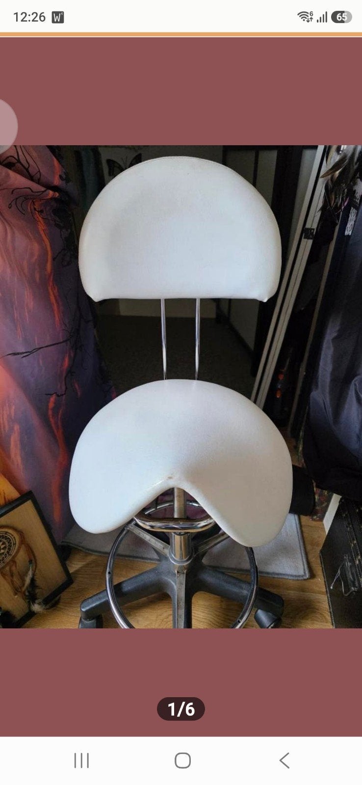 Deze heerlijke zadelstoel is ideaal voor gebruik bij massage, Ophalen of Verzenden, Massagestoel of Kussen