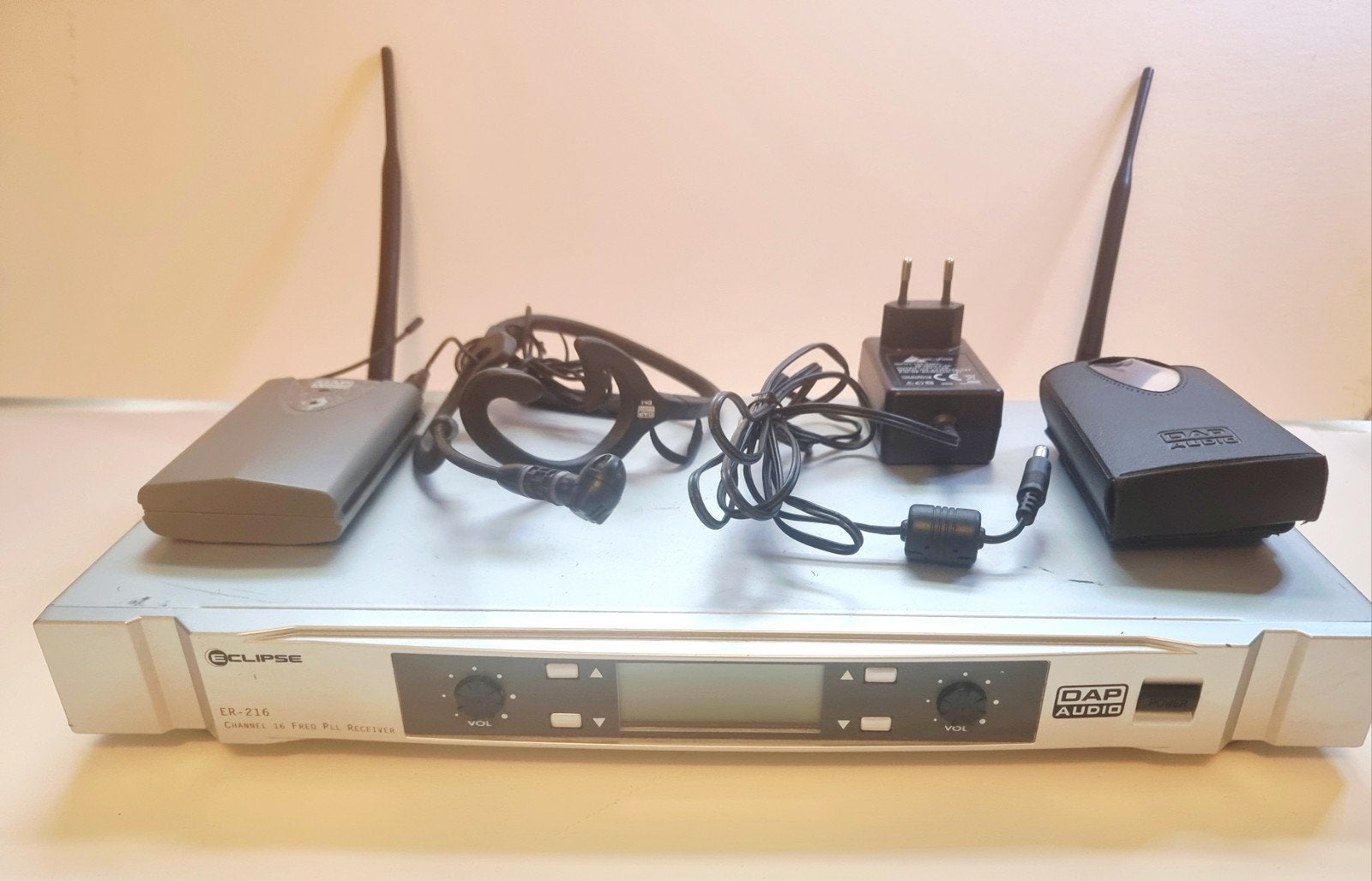 DAP Audio Eclipse ER-216 Draadloos Microfoon Systeem, Ophalen of Verzenden, Gebruikt, Overige typen, Draadloos