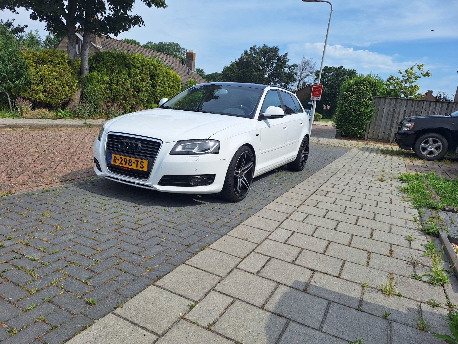 Audi 2009 Wit, 1295 kg, 160 pk, Wit, Stationwagon