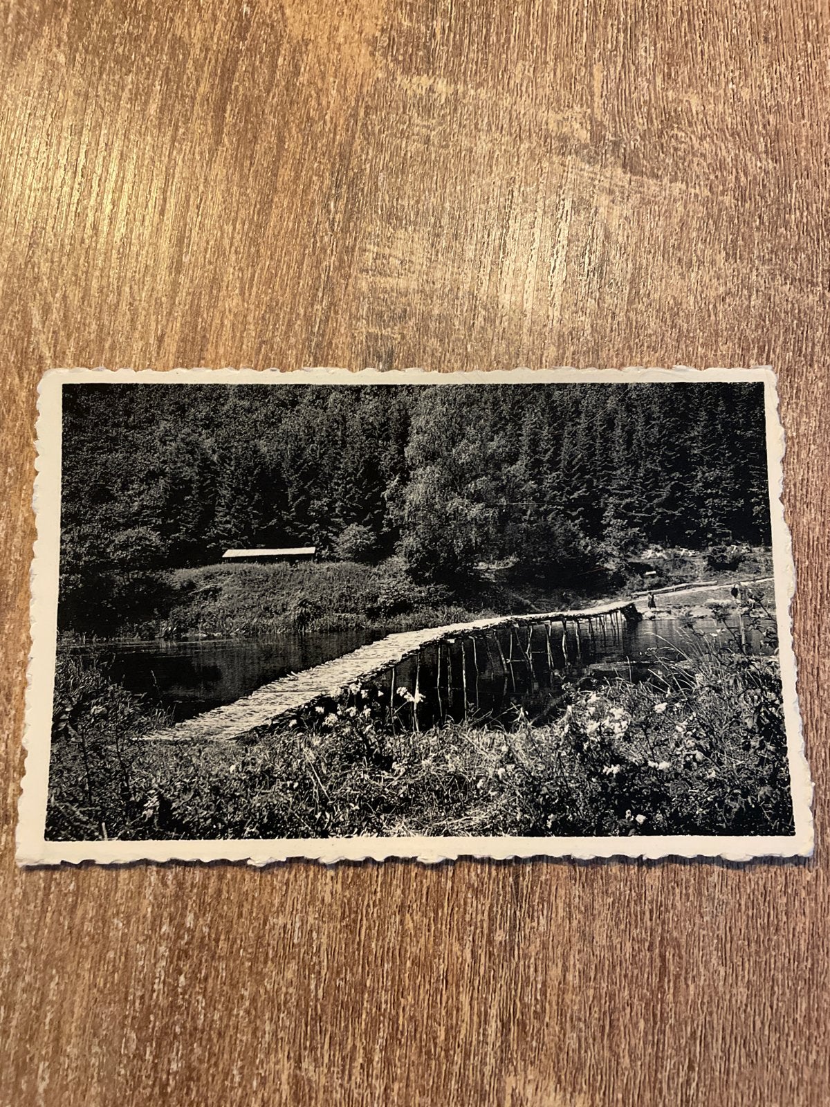 Oude ansichtkaart Laforêt s/Semois - Le Pont de Clales, Ophalen of Verzenden, Ongelopen, België en Luxemburg