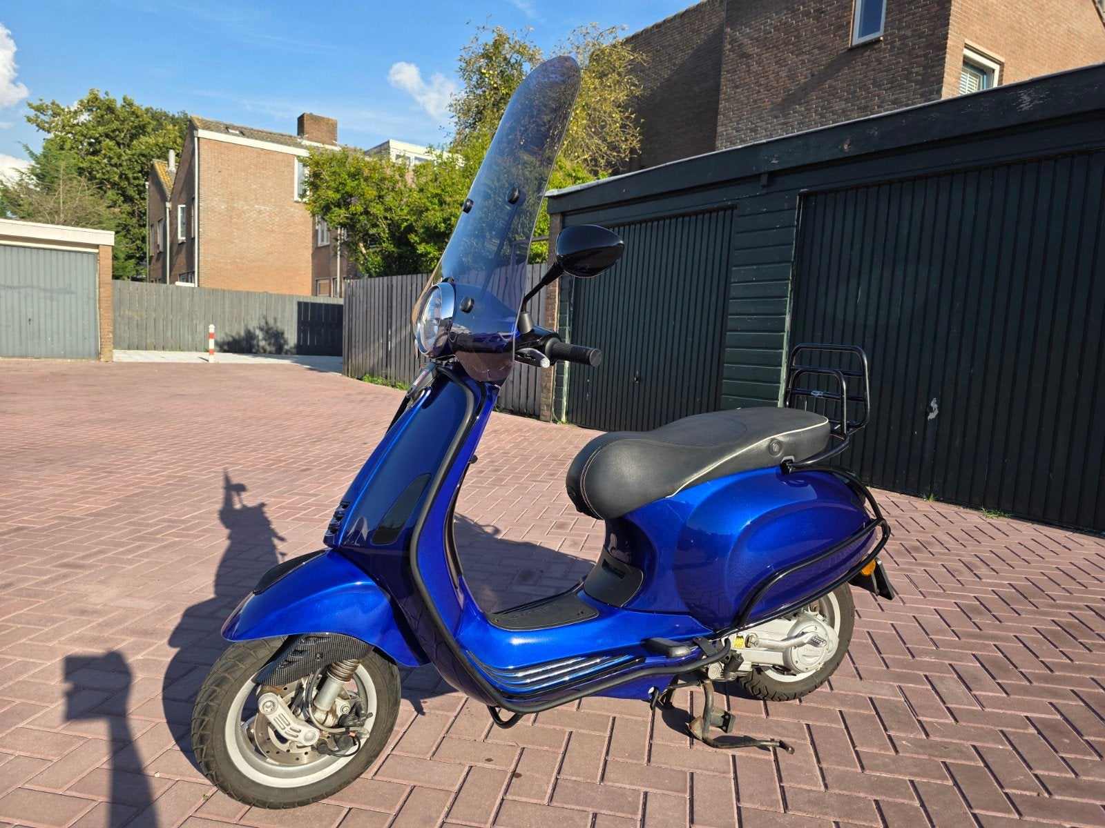 Vespa Sprint/primavera - san marino Blauw, Ophalen, Maximaal 45 km/u, Vespa S, Zo goed als nieuw