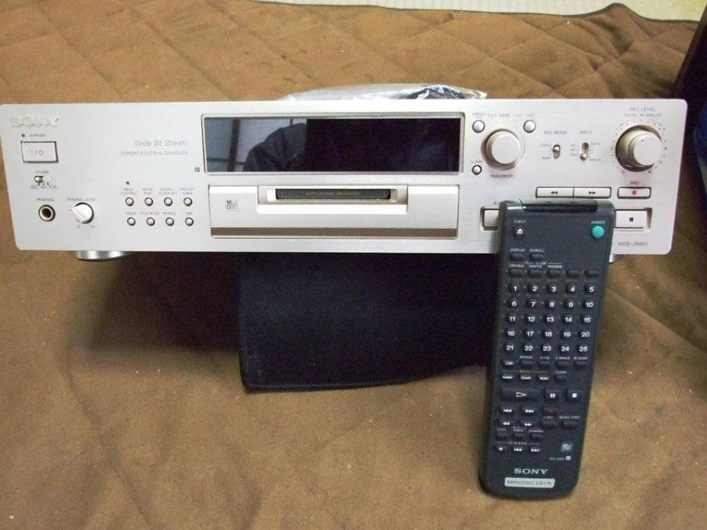 Gezocht Sony Minidisc Deck QS Serie - JB920 - JB930 - JB940, Ophalen of Verzenden, Enkel, Sony