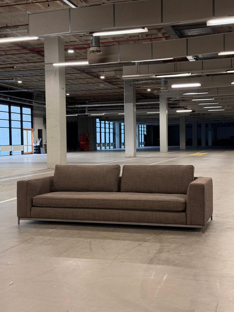 Minotti Williams Bank | Gemêleerd | NIEUWSTAAT + Garantie, 250 tot 300 cm, Overige materialen, 75 tot 100 cm, Ophalen of Verzenden