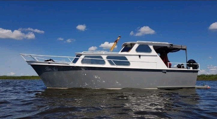 Vaarklare Marne Kruiser, Watersport en Boten, Gebruikt, Binnenboordmotor, Diesel, 85 cm