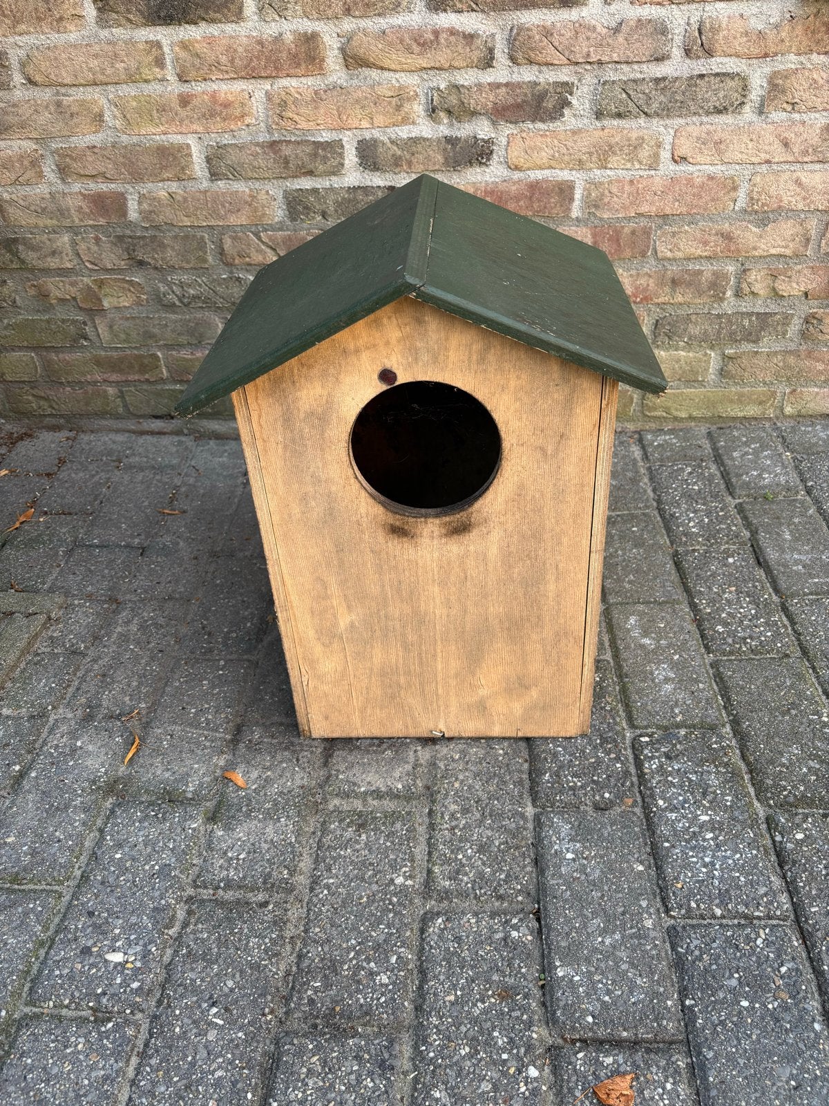 Houten nestkast voor vogels (Uil), Ophalen of Verzenden, Gebruikt
