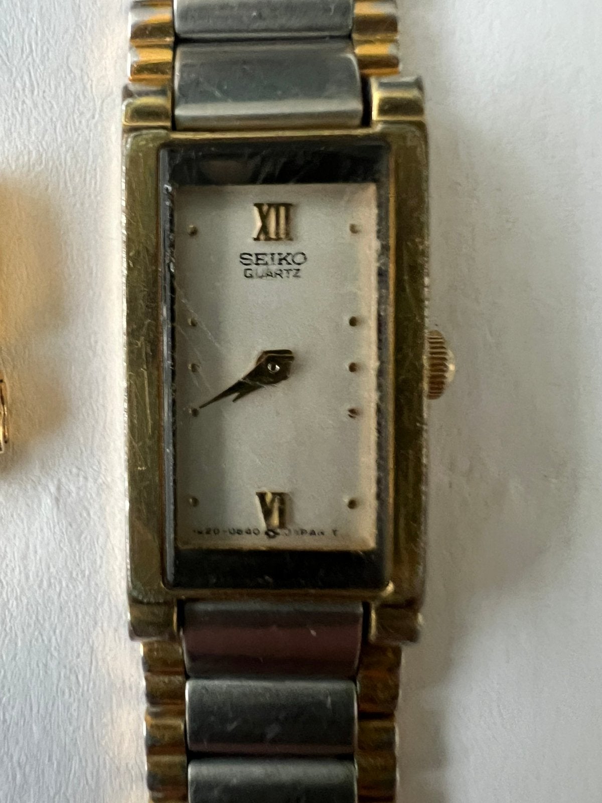 Seiko dameshorloge vintage, Ophalen of Verzenden, Gebruikt, Staal, Seiko