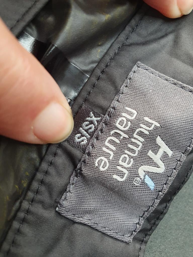Human Nature regenbroek XS/S - Zwart, Caravans en Kamperen, Regenkleding, Ophalen of Verzenden, Regenbroek, Heren