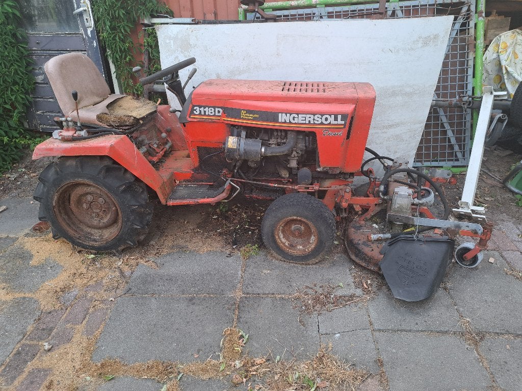 Ingersoll 3118D tractor met aanbouwwerktuigen, Ophalen, Gebruikt, Elektrische starter, Ingersoll