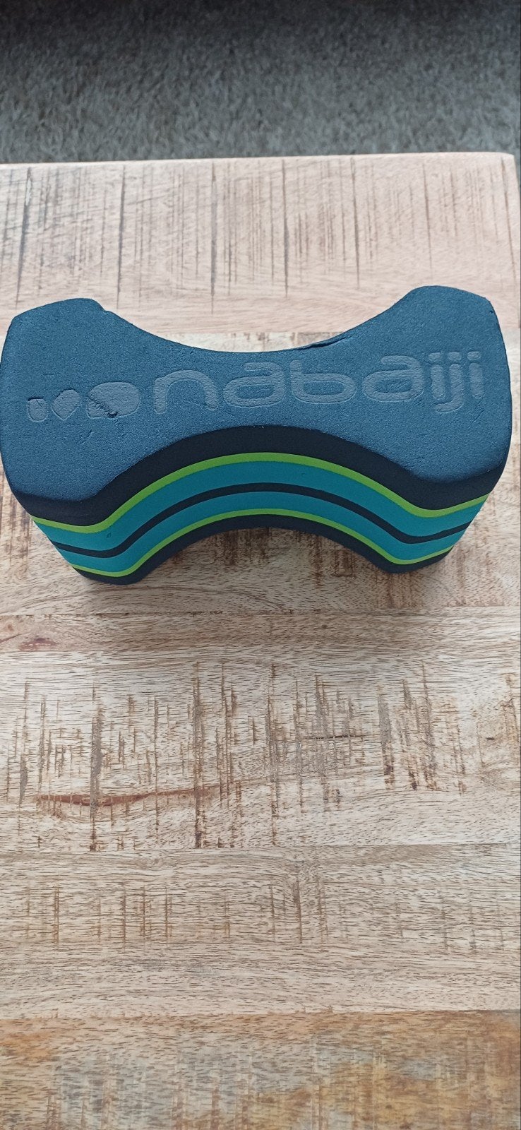 Nabaiji zwemvliezen en pull buoy set, Ophalen of Verzenden, Gebruikt, Zwem- of Duikvliezen