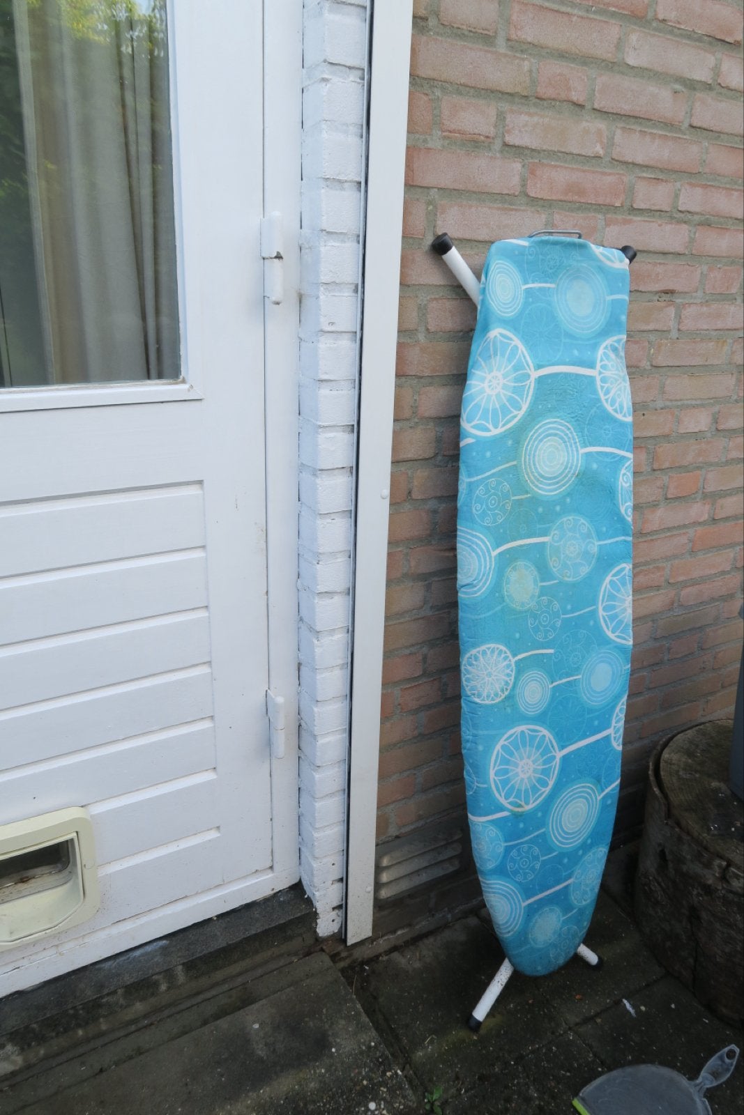 Strijkplank met blauwe hoes, Witgoed en Apparatuur, Strijkijzers en Strijkplanken, Ophalen, Gebruikt