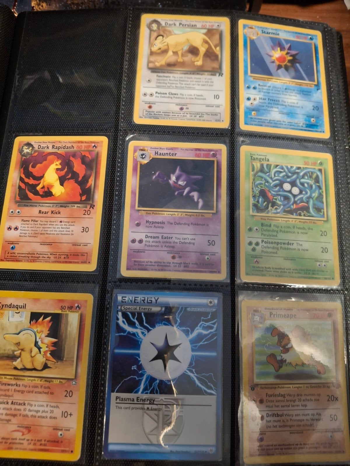 Pokémon Kaarten Collectie - OG 1995 tot 2000 kaarten, Ophalen, Gebruikt, Meerdere kaarten