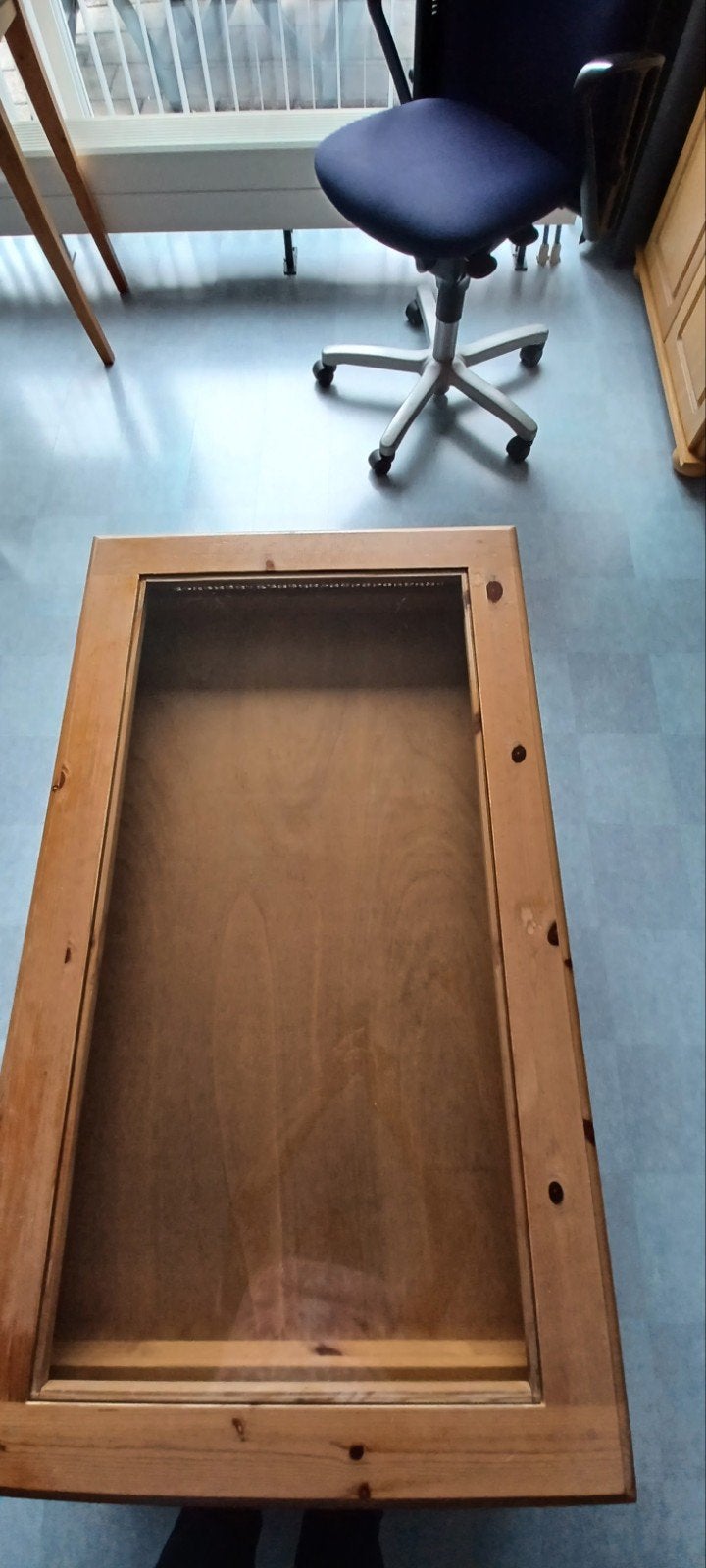 Salontafel grenen, Ophalen, Gebruikt, 100 tot 150 cm, 50 tot 100 cm