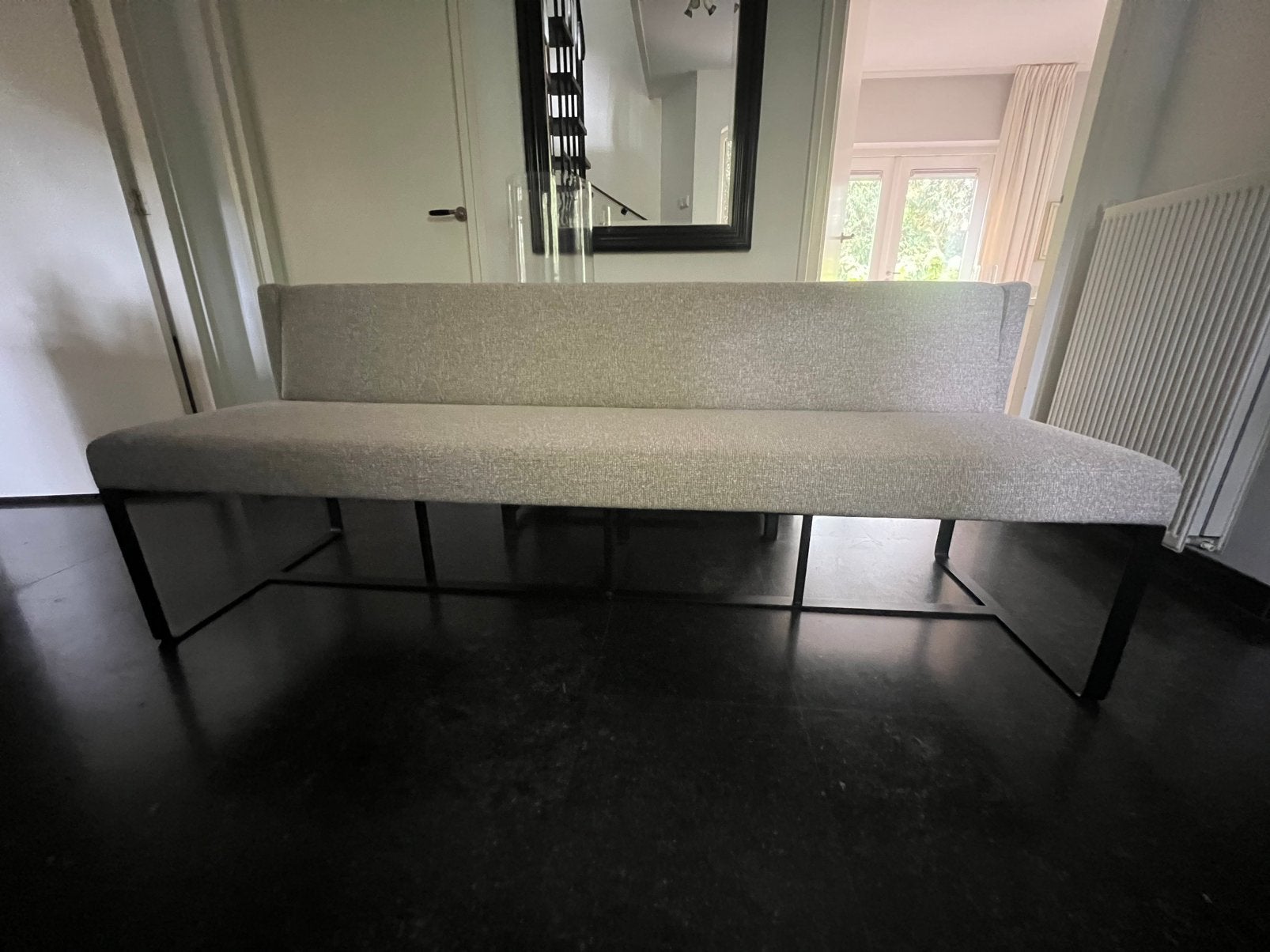 NIEUW (sterk afgeprijsd) bank / halbank, Huis en Inrichting, Ophalen, Overige materialen, Minder dan 75 cm, Nieuw