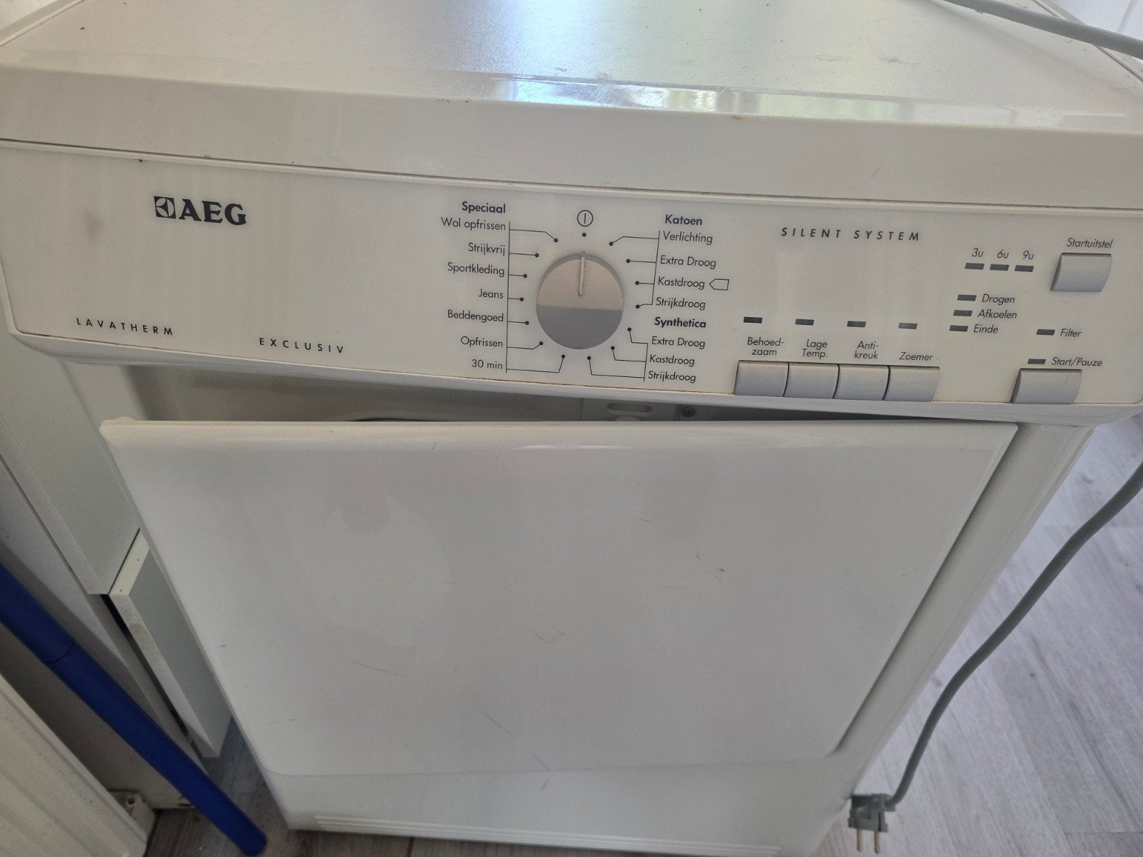 AEG Lavatherm Exclusiv Wasdroger - Silent System, Witgoed en Apparatuur, Wasdrogers, Ophalen of Verzenden