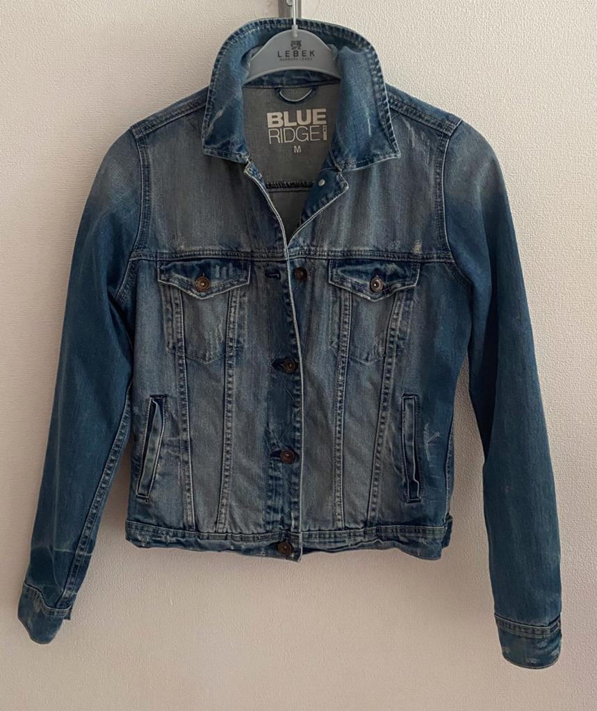 Leuk spijkerjack van BLUE RIDGE..mt:m, Maat 38/40 (M), B, Blauw, Ophalen of Verzenden