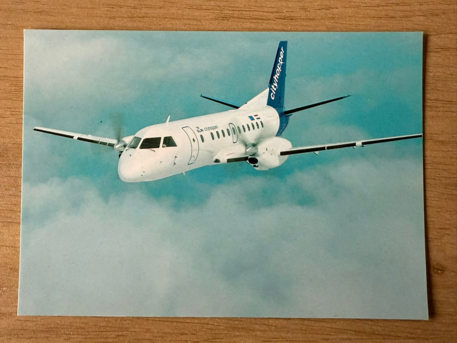 KLM verzameling postkaarten, Verzenden, Gebruikt, Schaalmodel