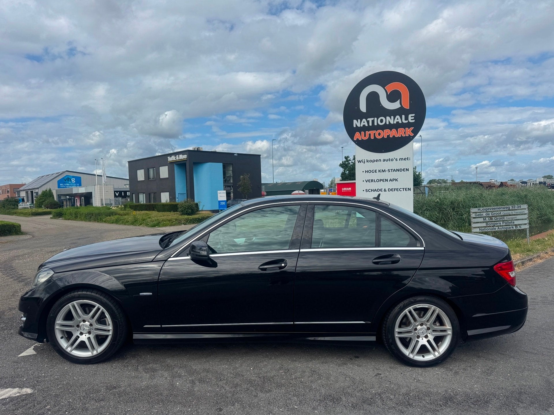 Mercedes-Benz C-klasse | 2011 | 180 Business Class Avantgard, Auto's, Euro 5, 1796 cc, Zwart, Handgeschakeld