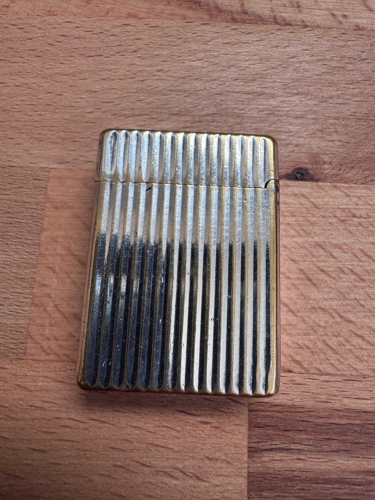 S.T. Dupont aansteker zilver uit 1959, Ophalen of Verzenden, Gebruikt, Aansteker