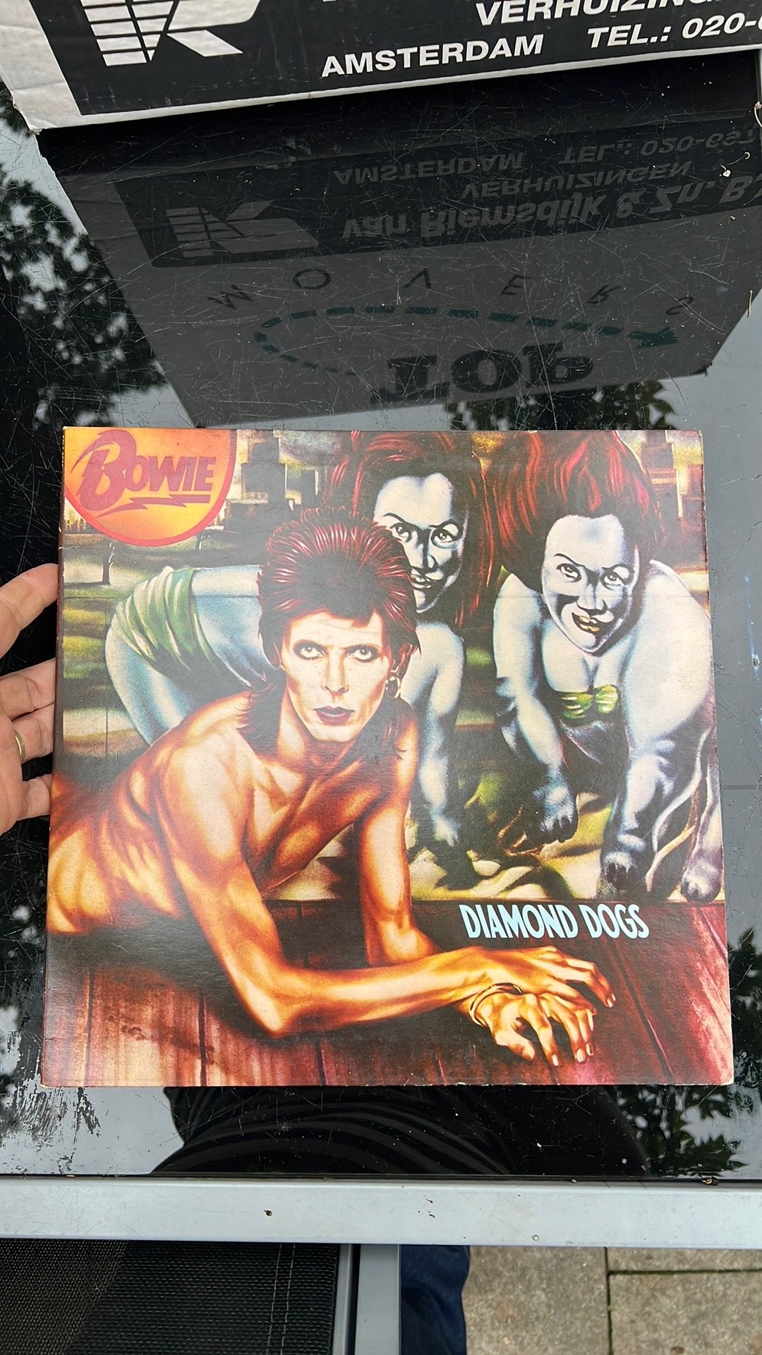 Laatste kans! Lp: bowie & diamond dogs, Ophalen of Verzenden, Zo goed als nieuw