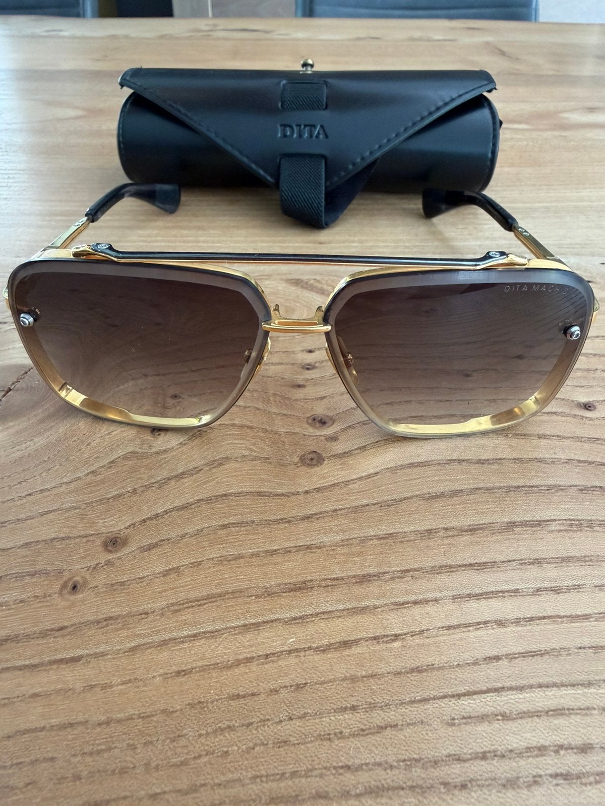 Dita zonnebril / Type Mach Six / Made in Japan, Ophalen of Verzenden, Zo goed als nieuw, Overige merken