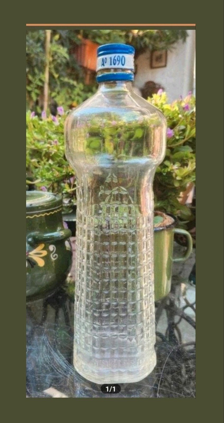 Levert & Co Amsterdam Vintage Fles, Antiek en Kunst, Ophalen of Verzenden