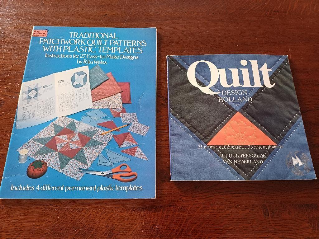 2 Quiltboeken, Rita Weiss / Holland design, Boeken, Ophalen of Verzenden, Gelezen, Overige onderwerpen, Rita weiss
