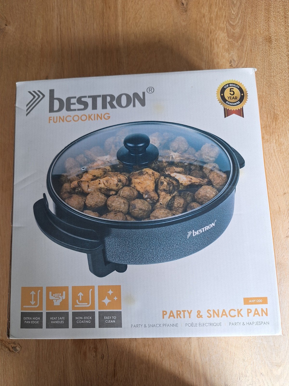 Bestron Party & Snack Pan, Ophalen of Verzenden, Nieuw