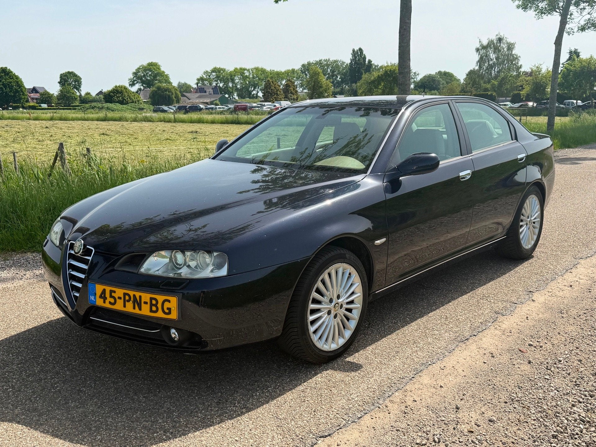 Alfa Romeo 166 2.0 T.Spark Business Edition APK 05-2027 Airc, Auto's, Voorwielaandrijving, Stof, Gebruikt, Beige