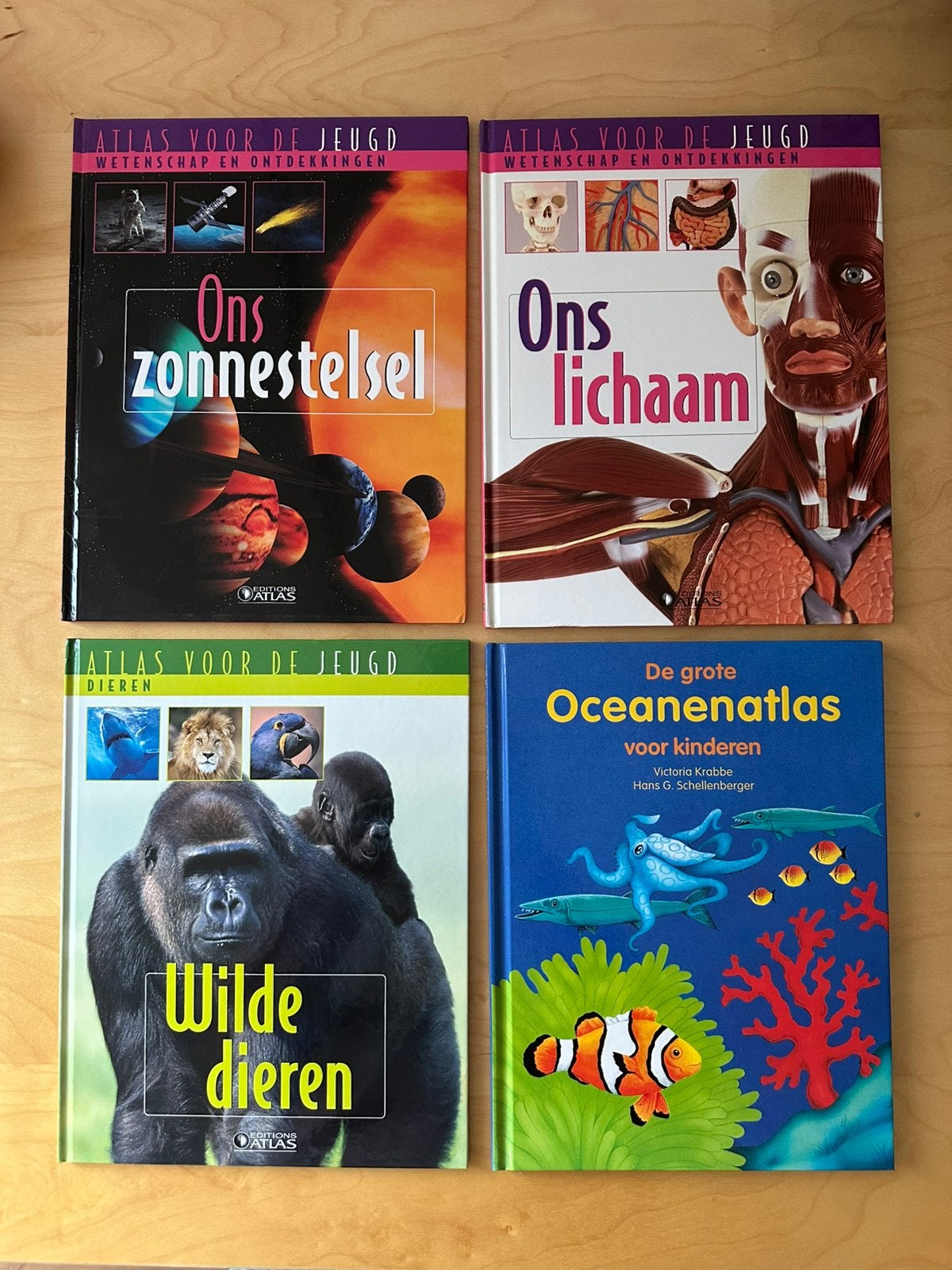 Atlas voor de jeugd (3x) en oceanenatlas, Ophalen of Verzenden, Nieuw
