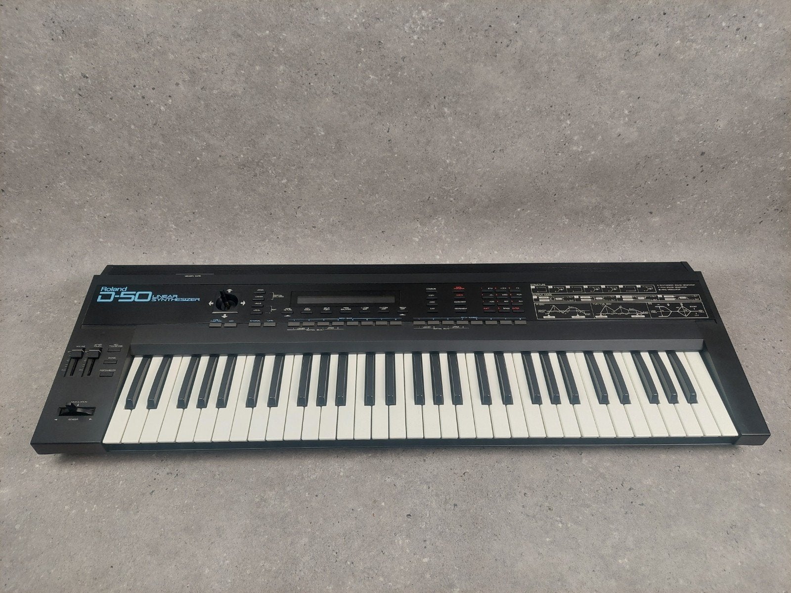 👉  Roland D-50, classic LA-Synth. Mooi / Goed.🔹️1987🔹️, Muziek en Instrumenten, Synthesizers, Roland, Ophalen of Verzenden