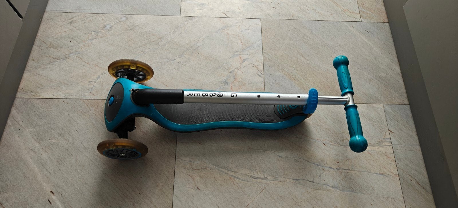 Globber driewieler step voor kinderen - Blauw, Fietsen en Brommers, Ophalen, Gebruikt, Gewone step, Globber