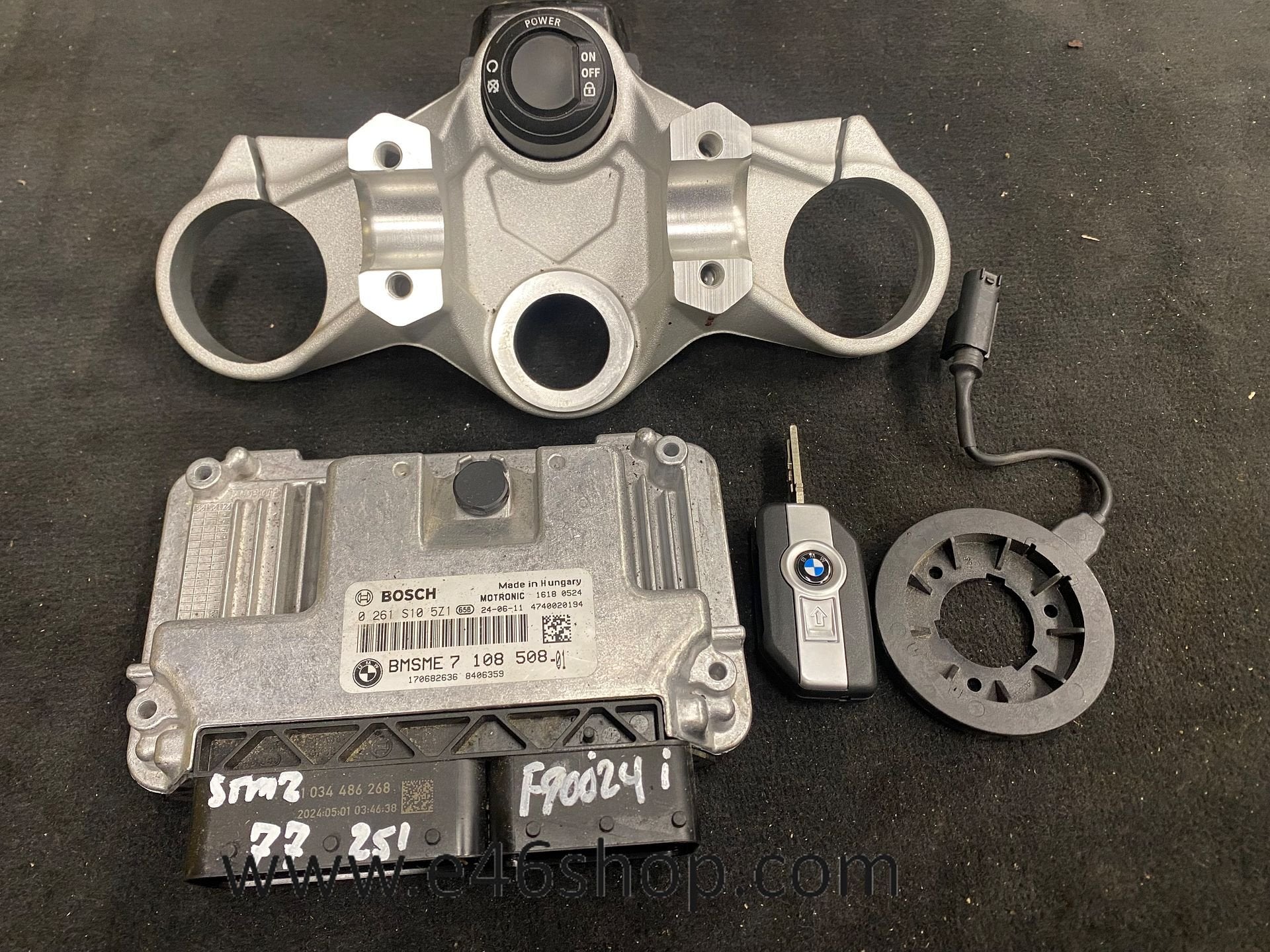 ECU SLEUTEL SET KEYLESS RIDE BMW F900R 2024 OE 7108508, Motoren, Gebruikt, -, -, Ophalen of Verzenden