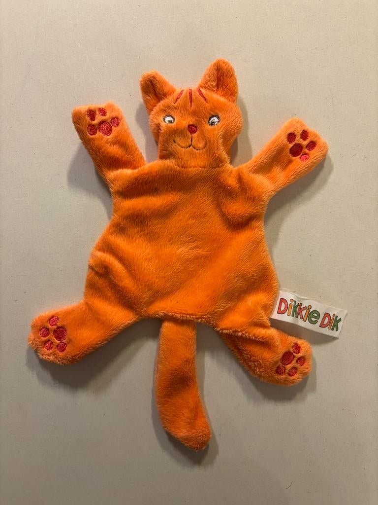 Dikkie Dik knuffel lapje tutdoekje oranje!, Oranje, Overige merken, Overige karakters, Ophalen of Verzenden