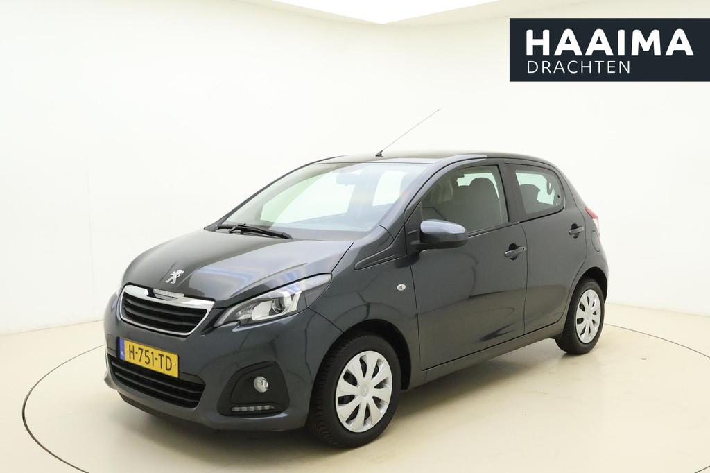 Peugeot 108 1.0 e-VTi Active | 5-Deurs | Airco | DAB+ | Elek, Stof, Gebruikt, 4 stoelen, Origineel Nederlands