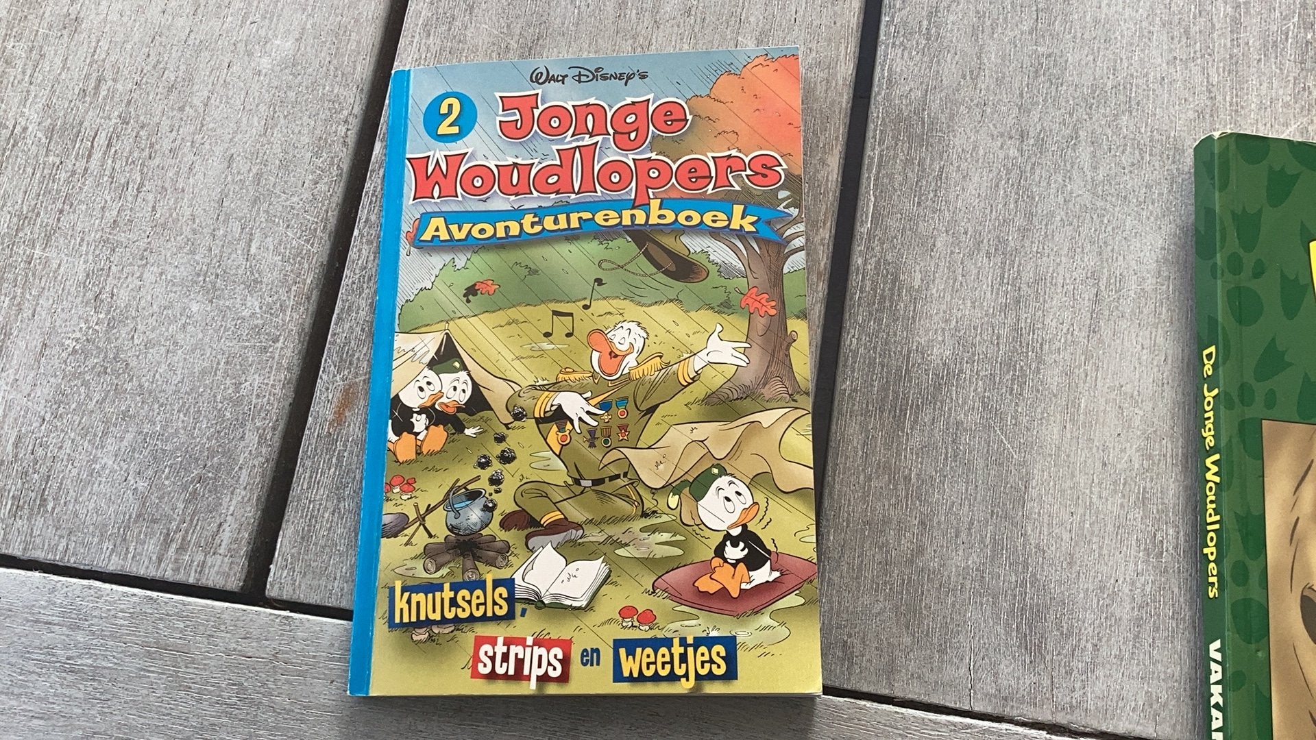 Jonge woudlopers avonturenboek 2 donald duck €1ps of ruilen?, Boeken, Meerdere stripboeken, Ophalen of Verzenden, Zo goed als nieuw