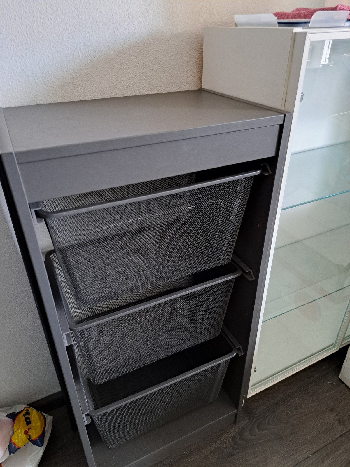 IKEA Trofast kast met 3 lades (gaas), Ophalen, Zo goed als nieuw