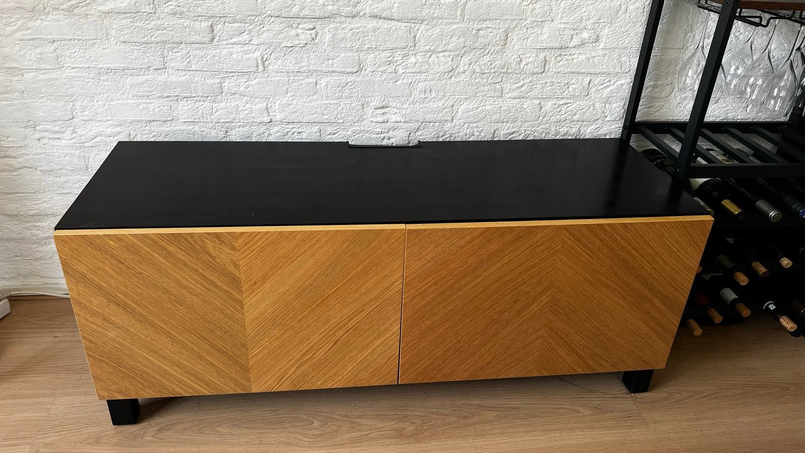 IKEA Besta TV meubel / wandmeubel 120x49x42cm, Ophalen, Gebruikt, 100 tot 150 cm, Minder dan 100 cm