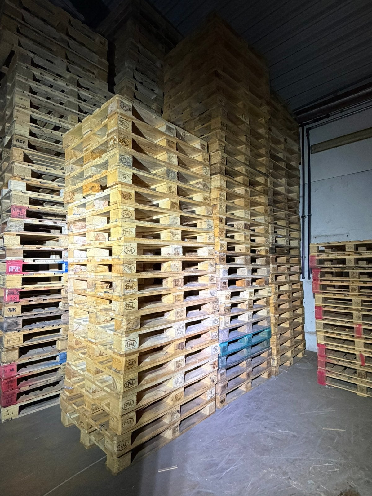 Euro blok din pallets te koop 100/120, Ophalen, Zo goed als nieuw, Pallet, Minder dan 200 cm