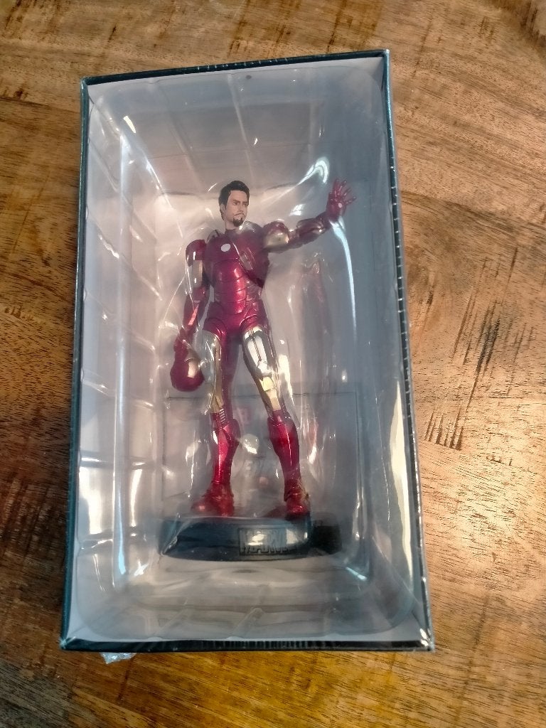 Iron Man Marvel Eaglemoss collection beeldje figuur Movie, Verzenden, Superheld, Zo goed als nieuw, Beeldje of Figuurtje
