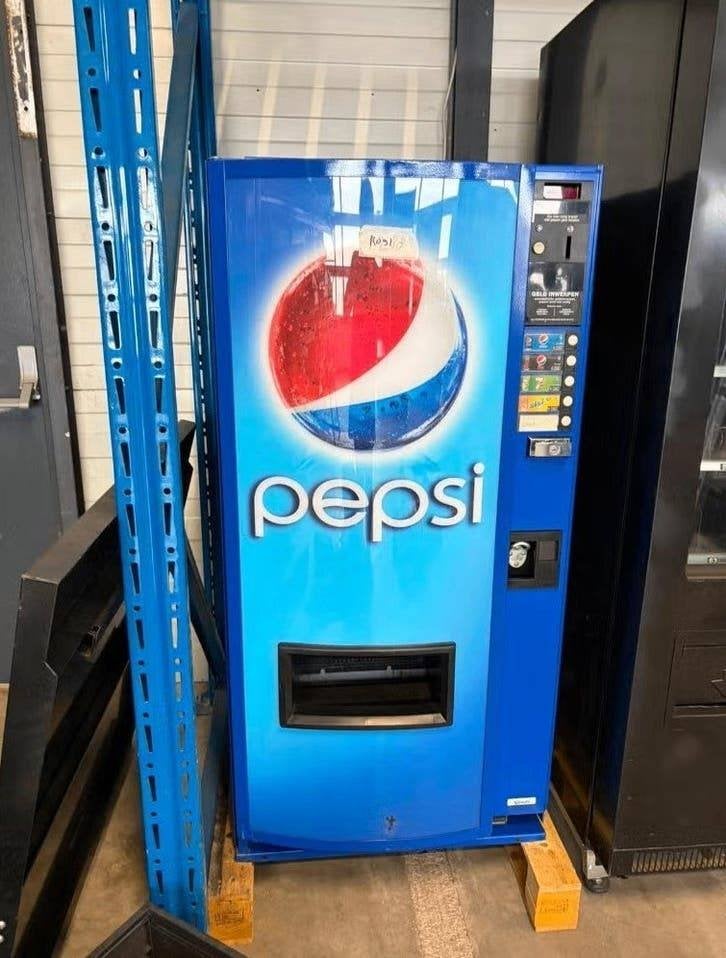 Vendo 100-5 Pepsi Drankautomaat | 5 Selecties | €1.000, Verzamelen, Ophalen, Vending Master, Info@vendingmaster.nl, Zo goed als nieuw