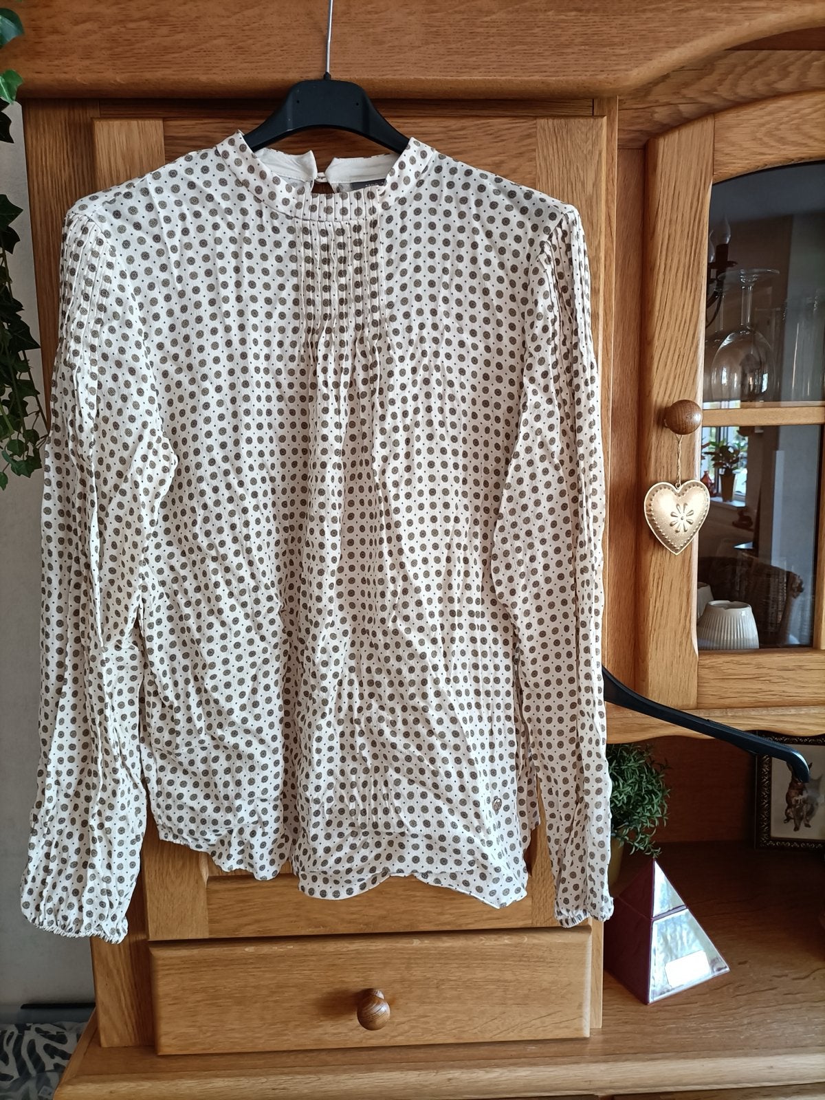 Mos Mosh blouse M, Ophalen of Verzenden, Zo goed als nieuw, Maat 38/40 (M), Beige
