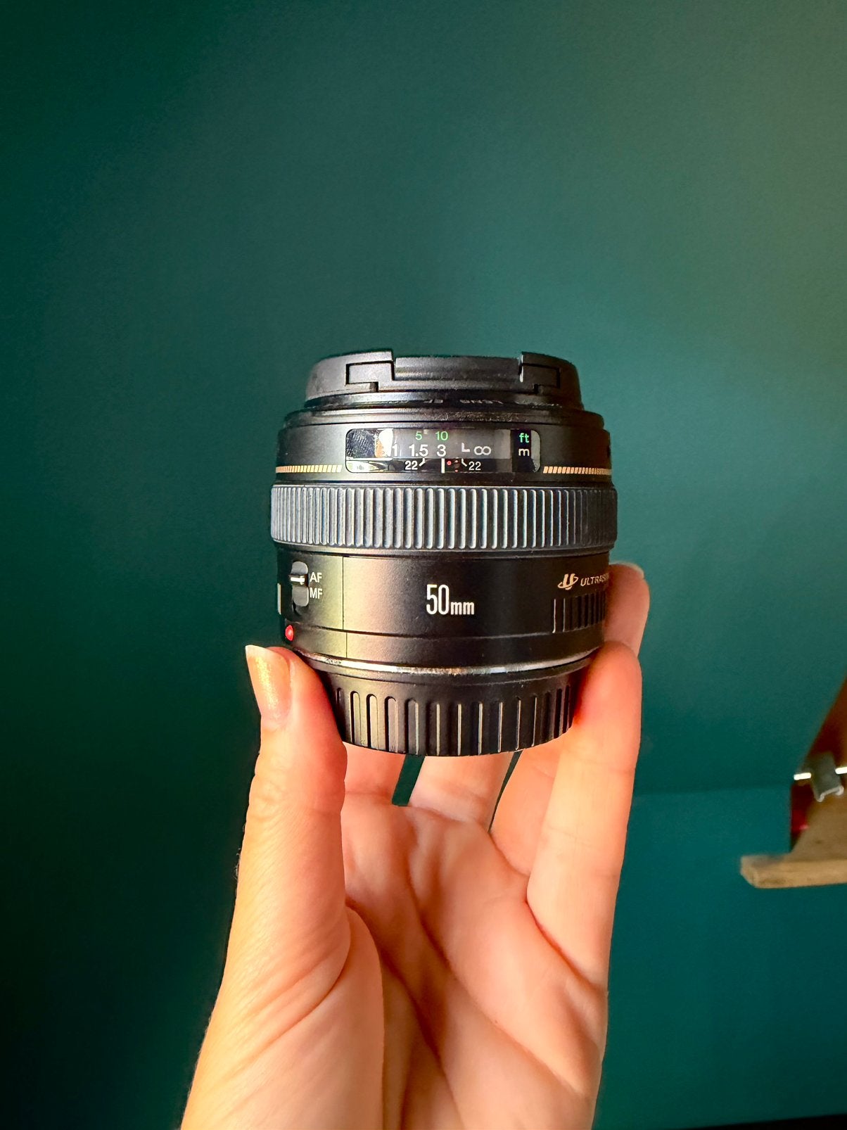 Canon EF 50mm 1.4, Autofocus, Gebruikt, Canon, Overige typen
